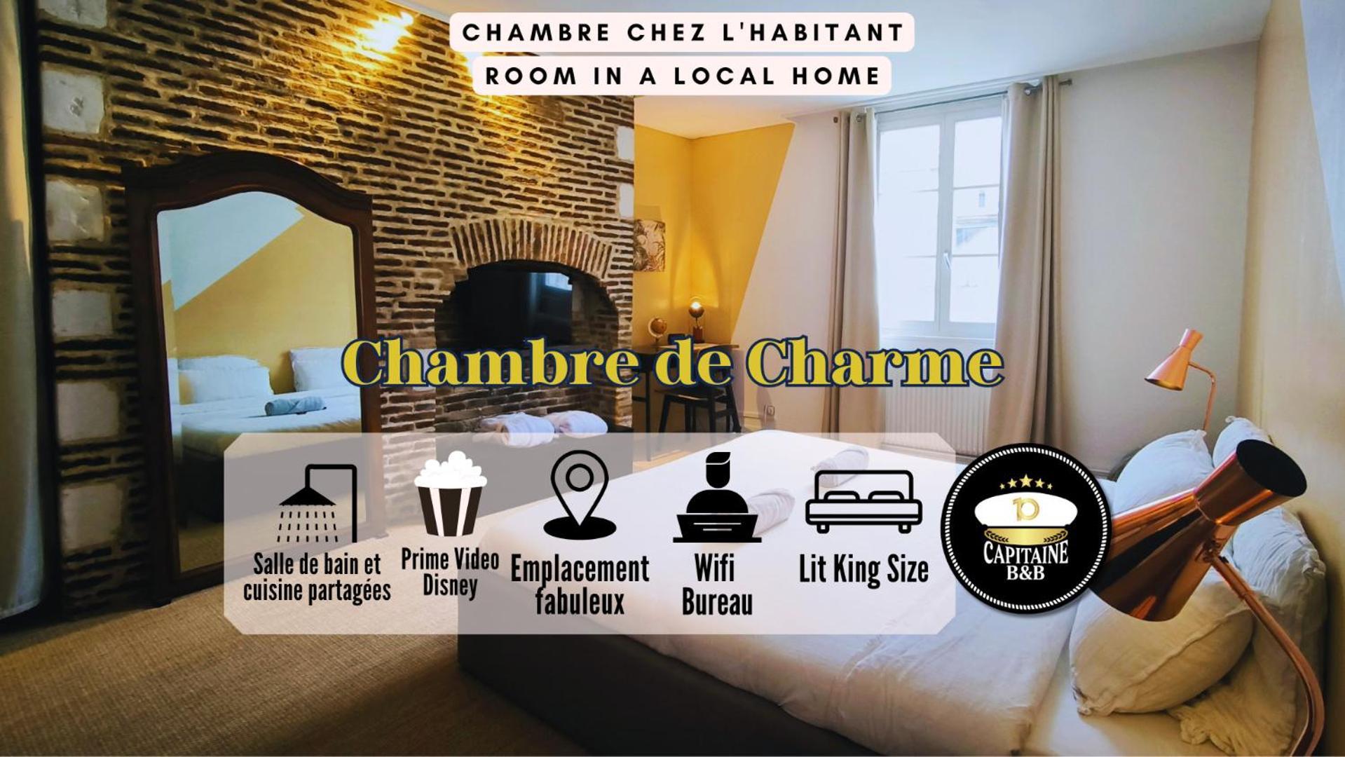 Chambre Privee Confort Charme Hypercentre Chez L'Habitant Troyes Ngoại thất bức ảnh